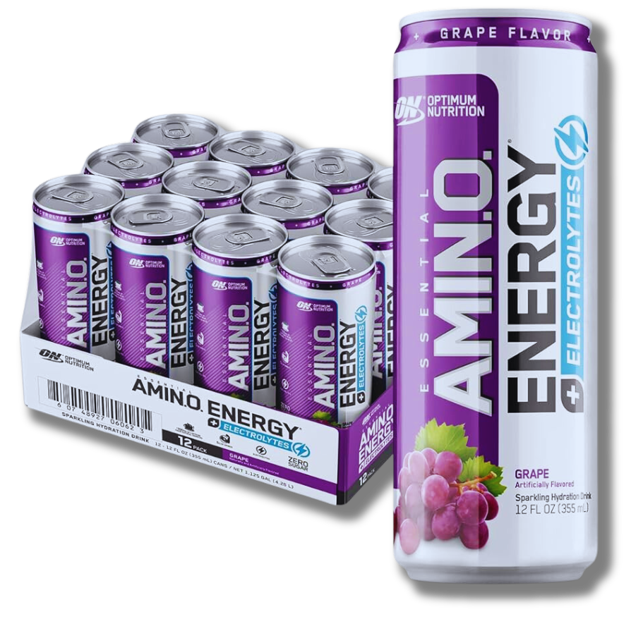 Amino Energy + Electrolytes Sparkling Hydration Water