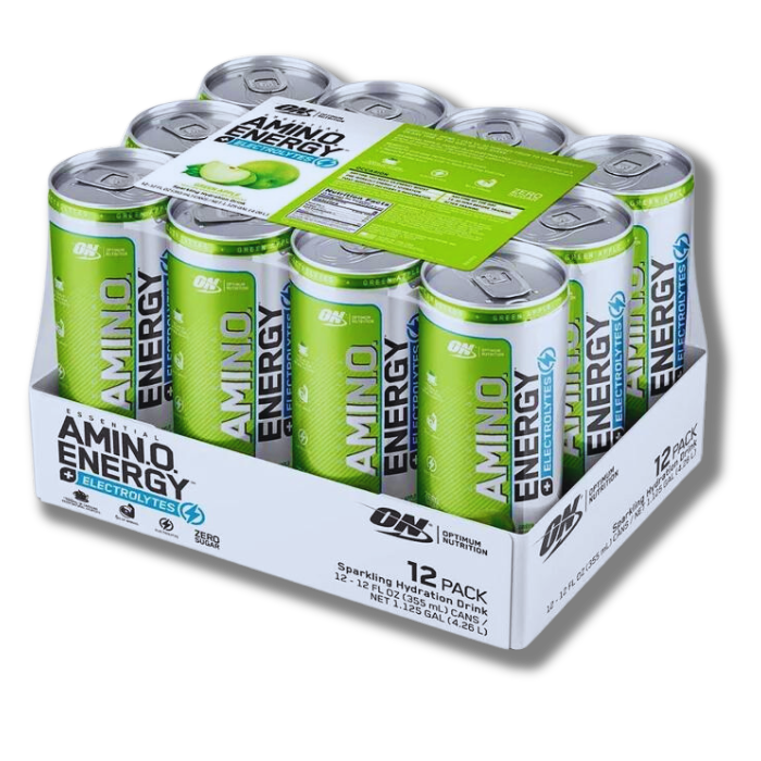 Amino Energy + Electrolytes Sparkling Hydration Water