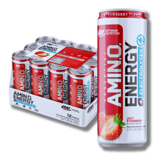 Amino Energy + Electrolytes Sparkling Hydration Water