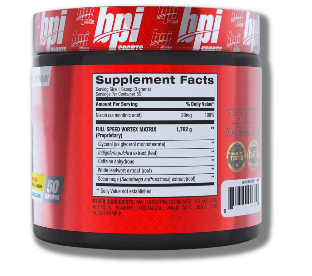1 MR Vortex Pre-workout