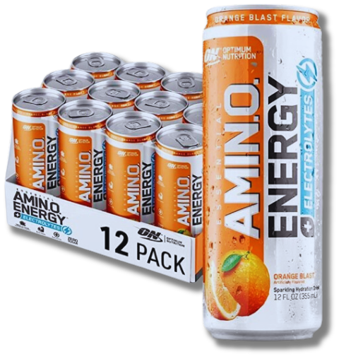 Amino Energy + Electrolytes Sparkling Hydration Water