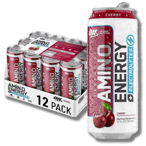 Amino Energy + Electrolytes Sparkling Hydration Water