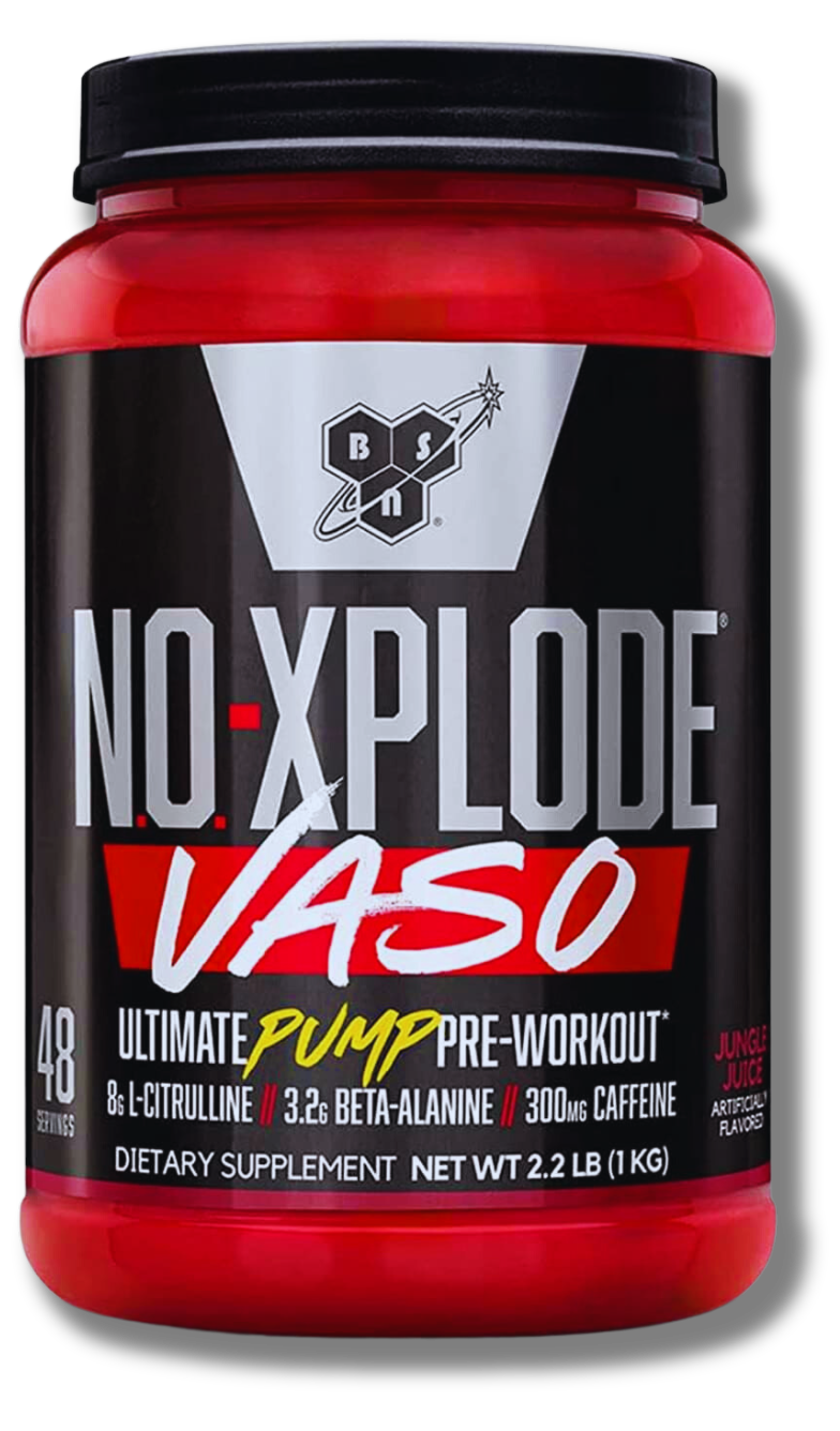 NO-XPLODE Vaso PUMP! Pre-workout